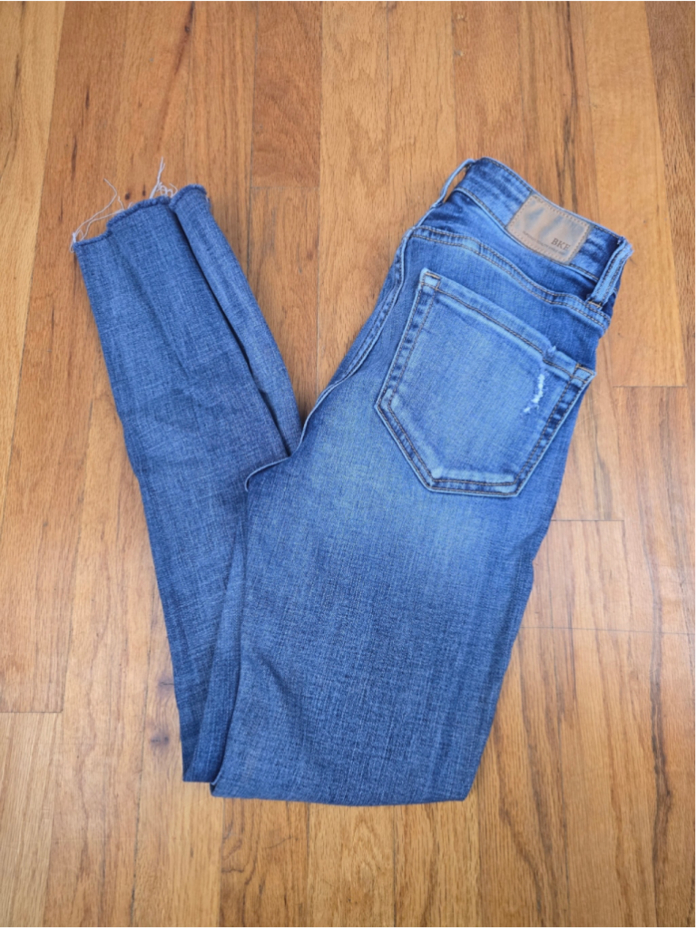 Women's BKE Billie High Rise Ankle Skinny Jeans Blue Size 23